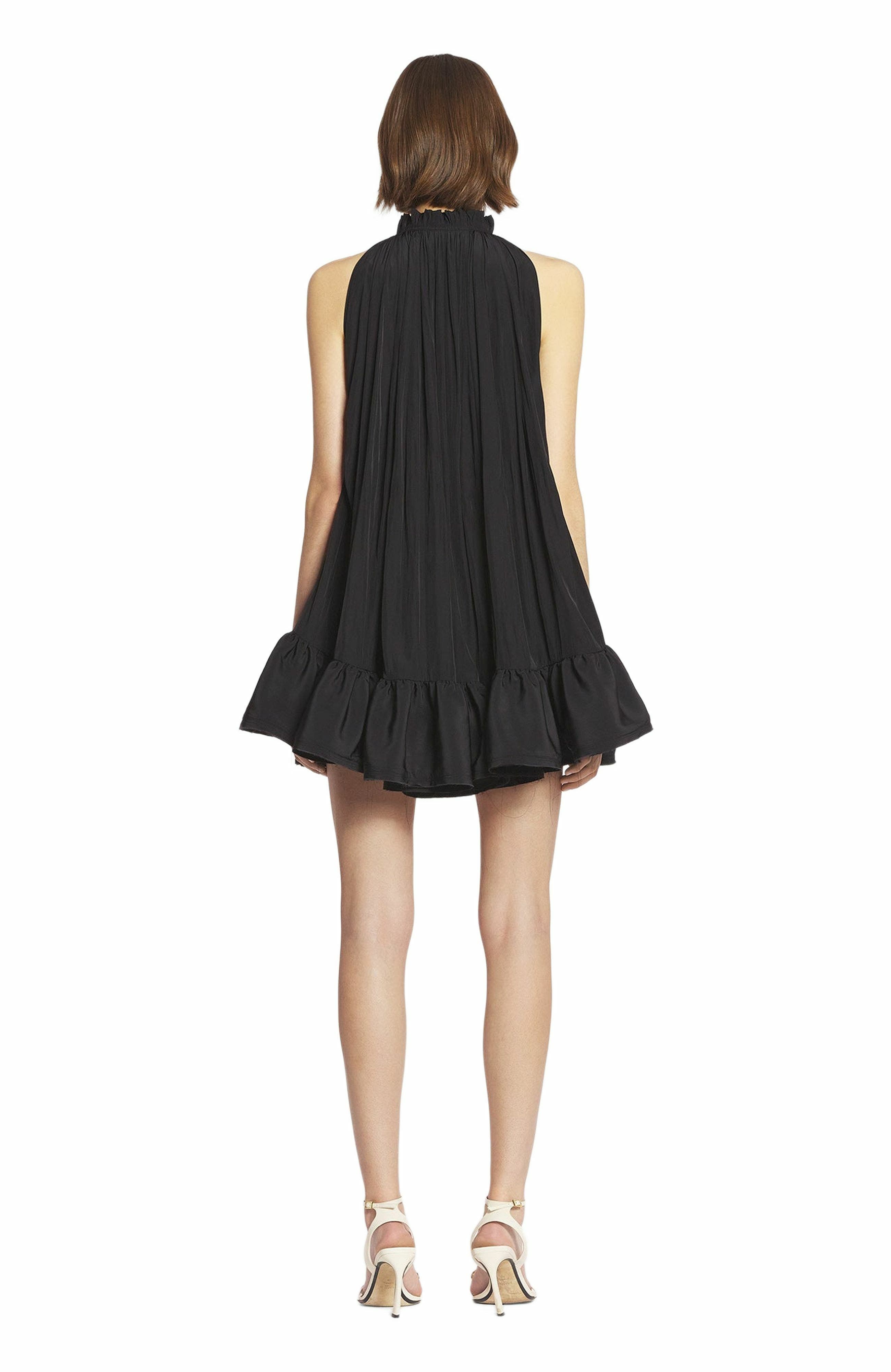 Short Dress With Ruffles - image 2