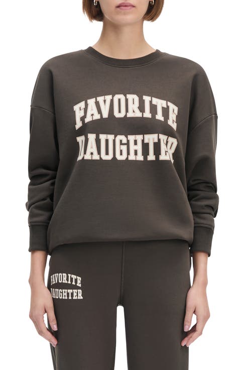 Collegiate Cotton Blend Sweatshirt