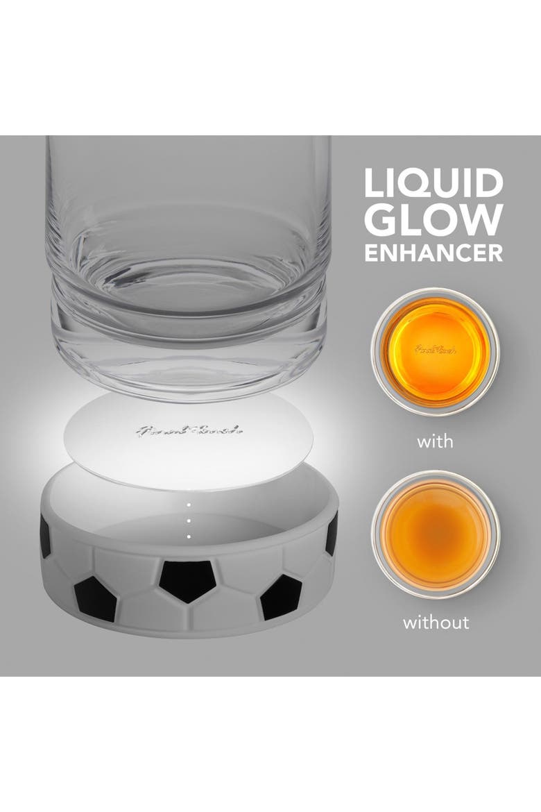 Kick-Off Soccer / Football Tumbler with Ice Mould, Alternate, color, Clear