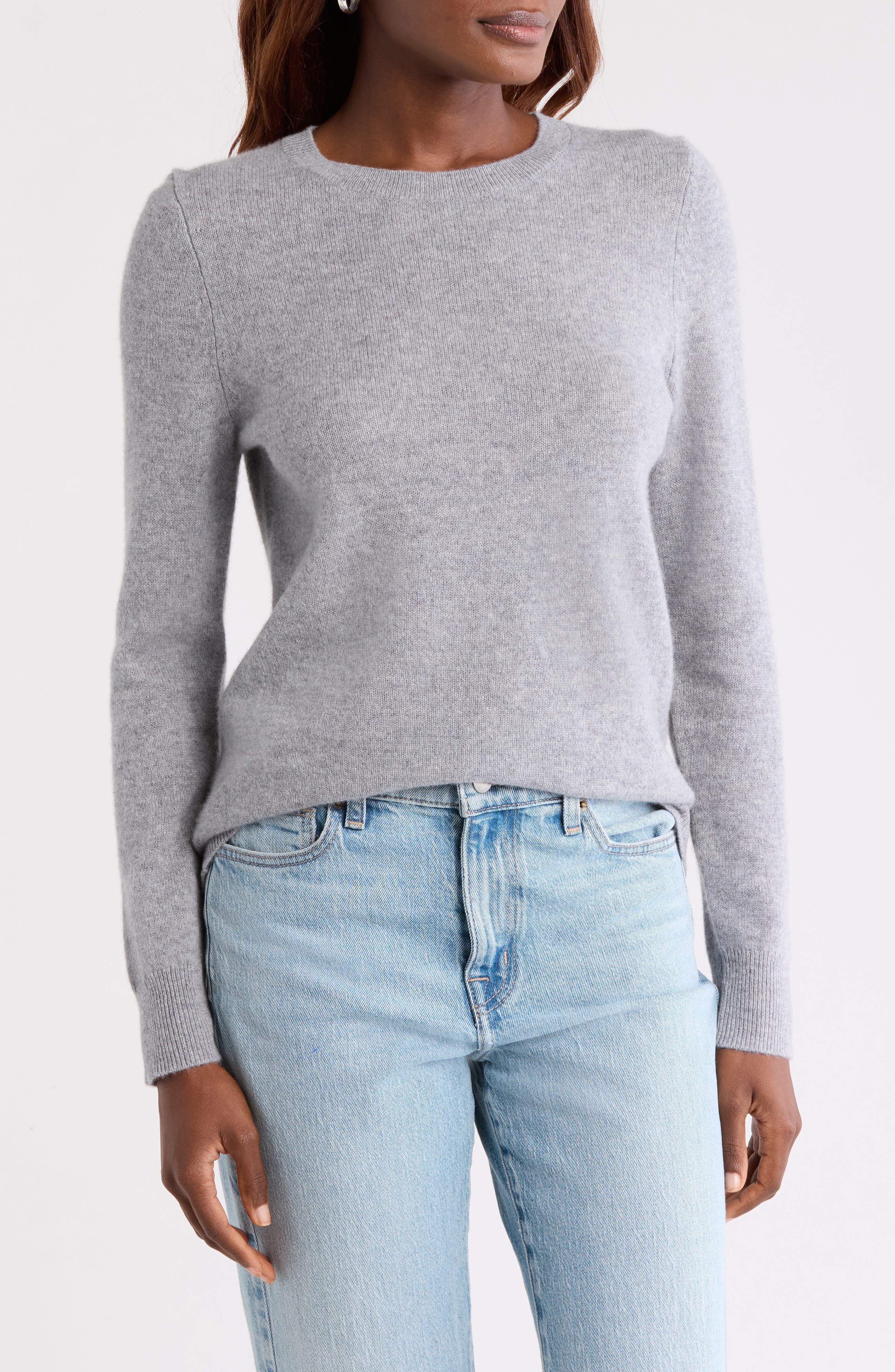 Nordstrom Cashmere Crewneck Sweater