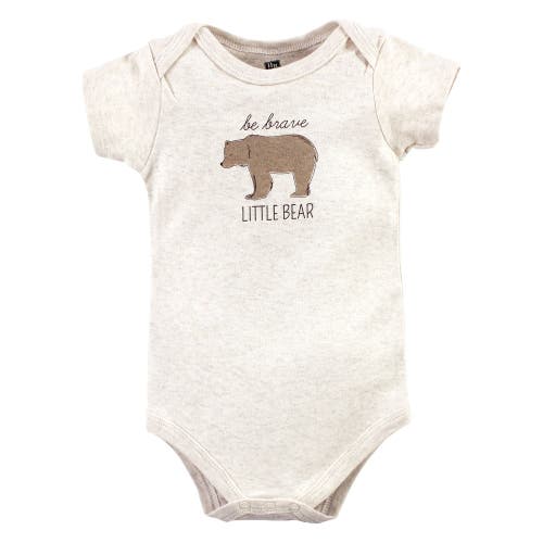 Hudson Baby Soft Cotton Bodysuit Triple Pack