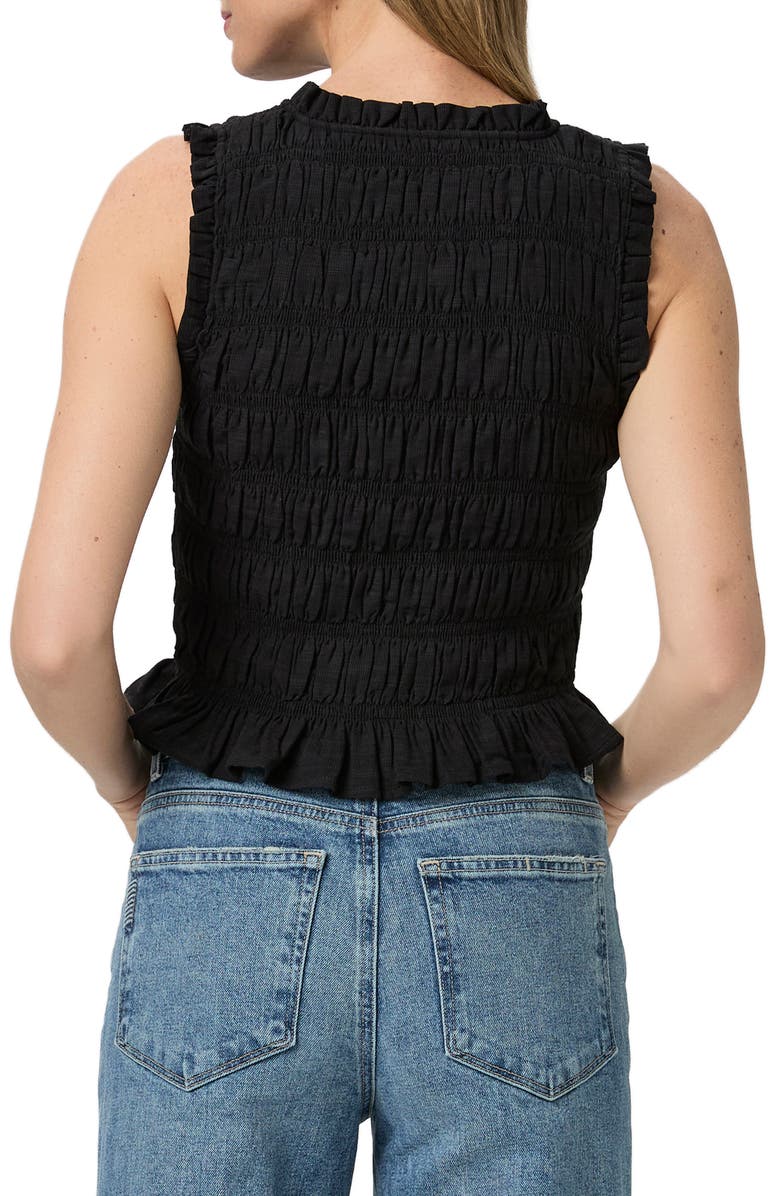 PAIGE Devi Sleeveless Smocked Top, Alternate, color, 