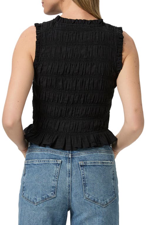 PAIGE PAIGE DEVI SLEEVELESS SMOCKED TOP 