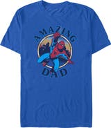 Marvel Men's Marvel My Dad Is Amazing Graphic T-Shirt