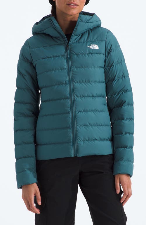 The North Face Aconcagua 3 Water Repellent Hood Jacket In Green
