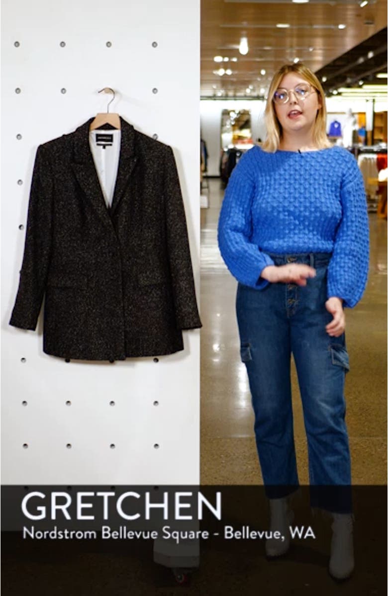 Bouclé Blazer, sales video thumbnail