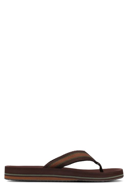 Vance Co. Vance Co Fontana Flip Flop In Brown