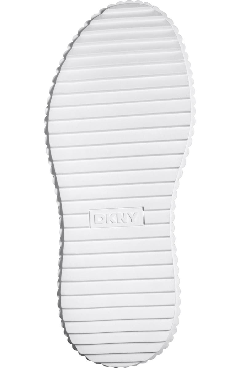 DKNY Lobeco Platform Sneaker, Alternate, color, Black/ White