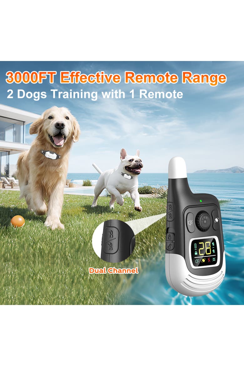 PupGuide 3000 Lite Dog Remote Trainer Collar, Alternate, color, Black
