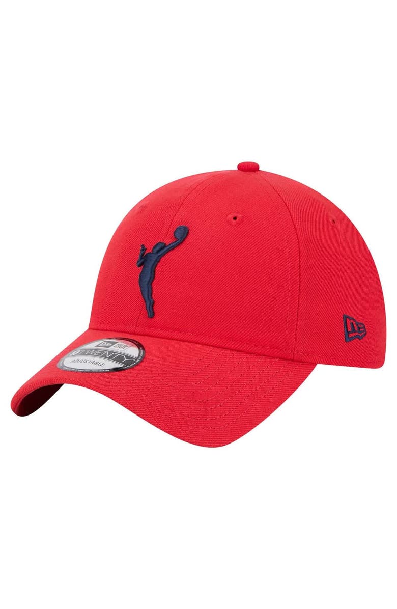 New Era Men's New Era Red Washington Mystics 9TWENTY Adjustable Hat, Alternate, color, 