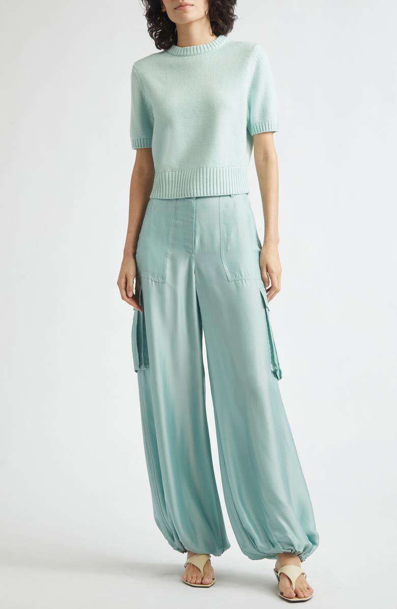 Toccin Elsie Wool & Cashmere Sweater, Alternate, color, Seafoam