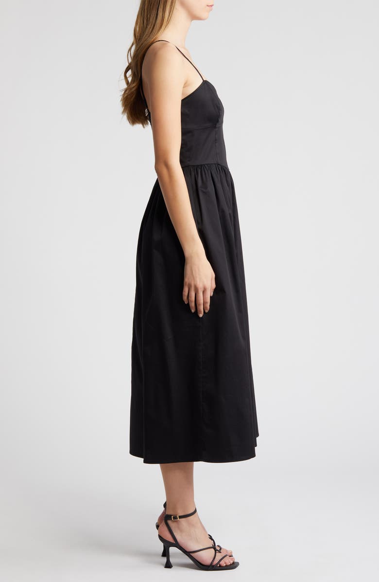 French Connection Florida Fit & Flare Midi Sundress, Alternate, color, 