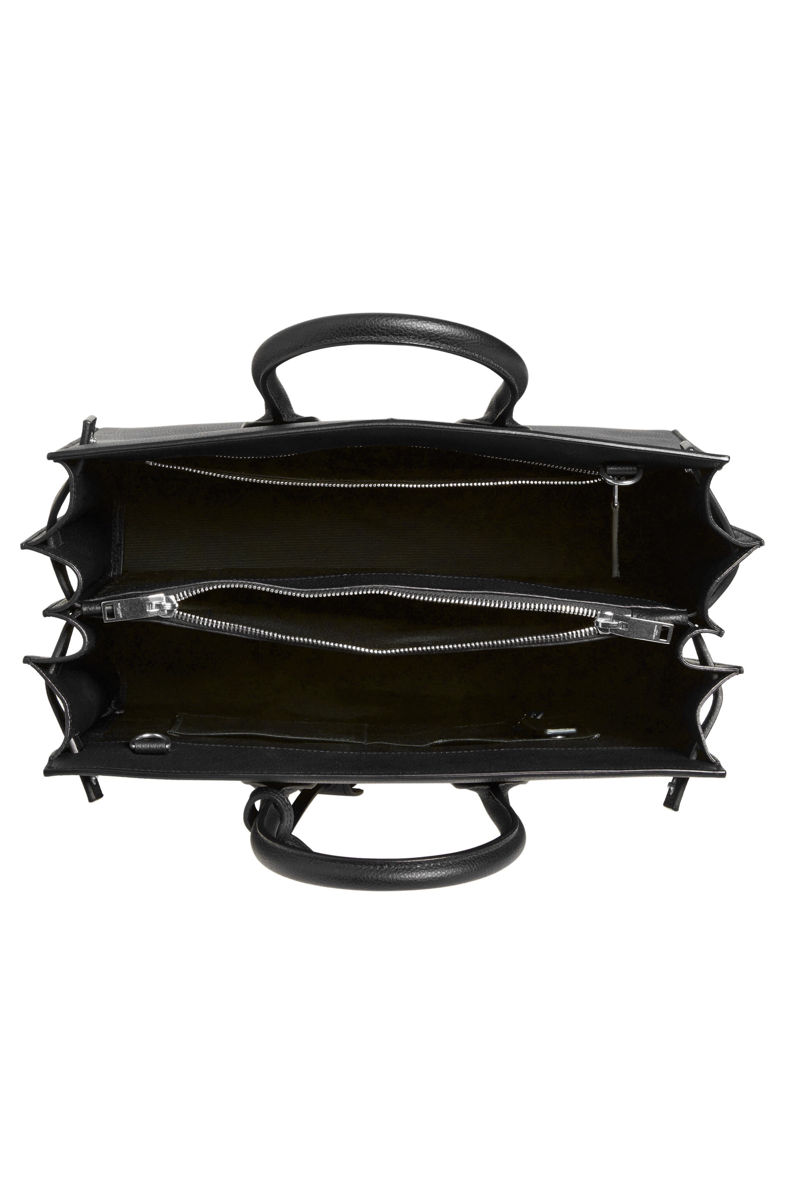 Saint Laurent 'Small Sac de Jour' Grained Leather Tote, Alternate, color, 
