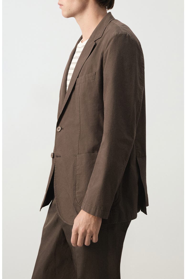 Slim Fit Suit Jacket, Alternate, color, BROWN