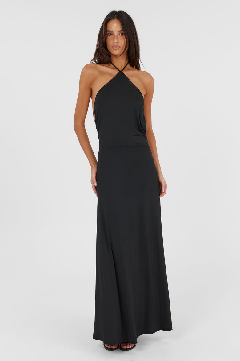 Giselle Maxi Dress, Main, color, Black