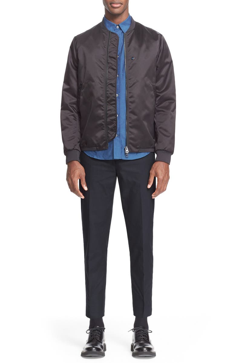 Acne Studios Selo Bomber Jacket, Alternate, color,
