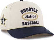 Stoney Clover Lane X '47 Men's '47 x Stoney Clover Lane Natural/Navy Houston Astros Glitter Rope Hitch Adjustable Hat