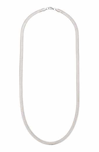 5mm Herringbone Chain Necklace