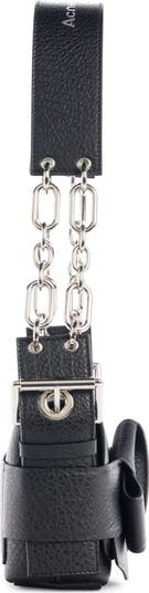 Acne Studios◆Small Musubi Chain レザーショルダーバッグ Acne Studios Small Musubi Chain Strap Shoulder Bag | Nordstrom