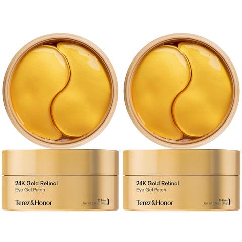 24K Gold Retinol Wrinkle Smoothing Eye Patches