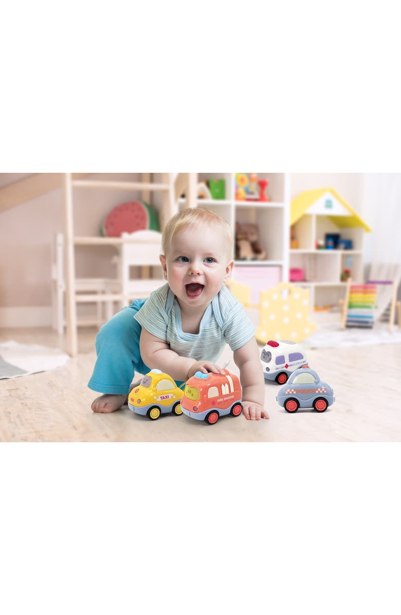 Leo & Friends Fun City Vehicles - Development Learning Toys, Alternate, color,