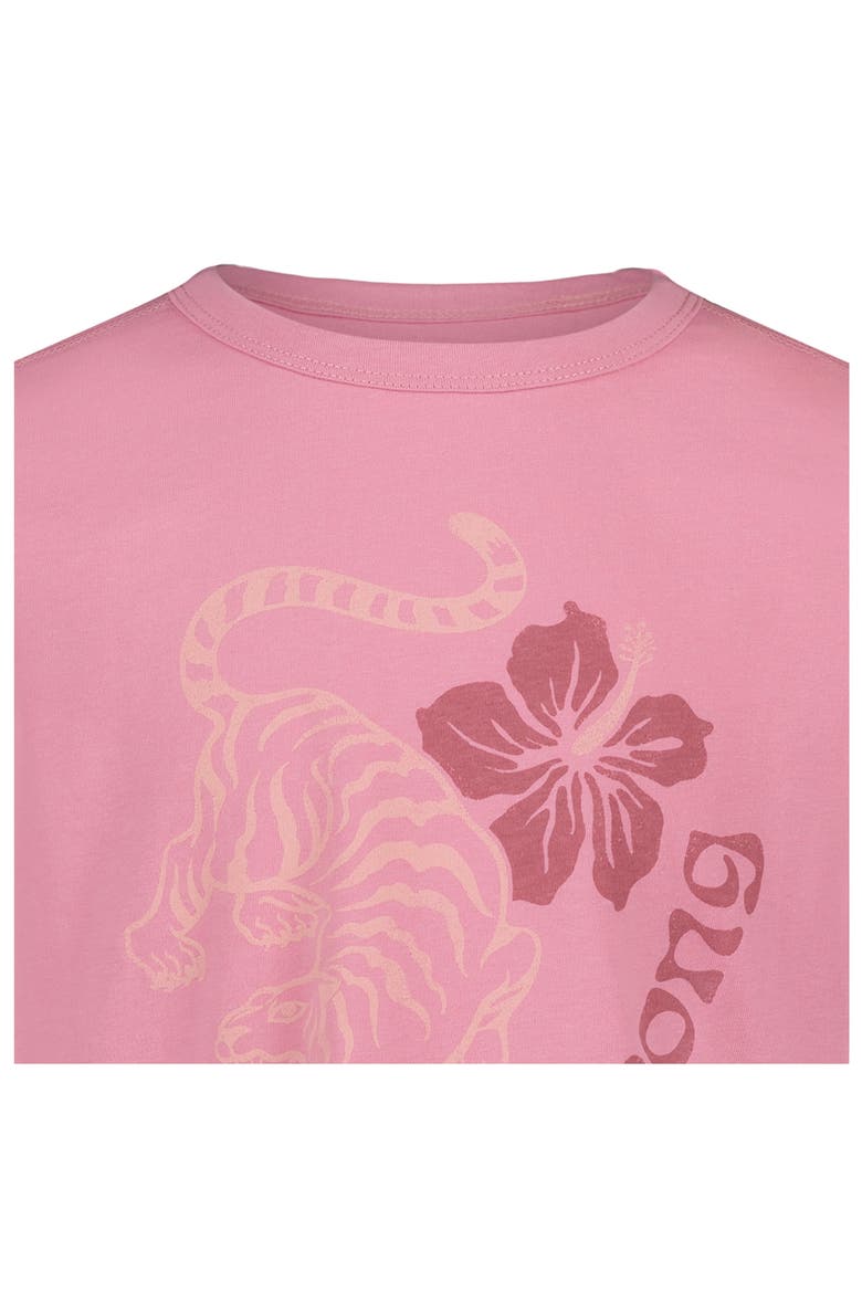 Kids' Chasing Sunsets Graphic T-Shirt, Alternate, color, FUCHSIA PINK