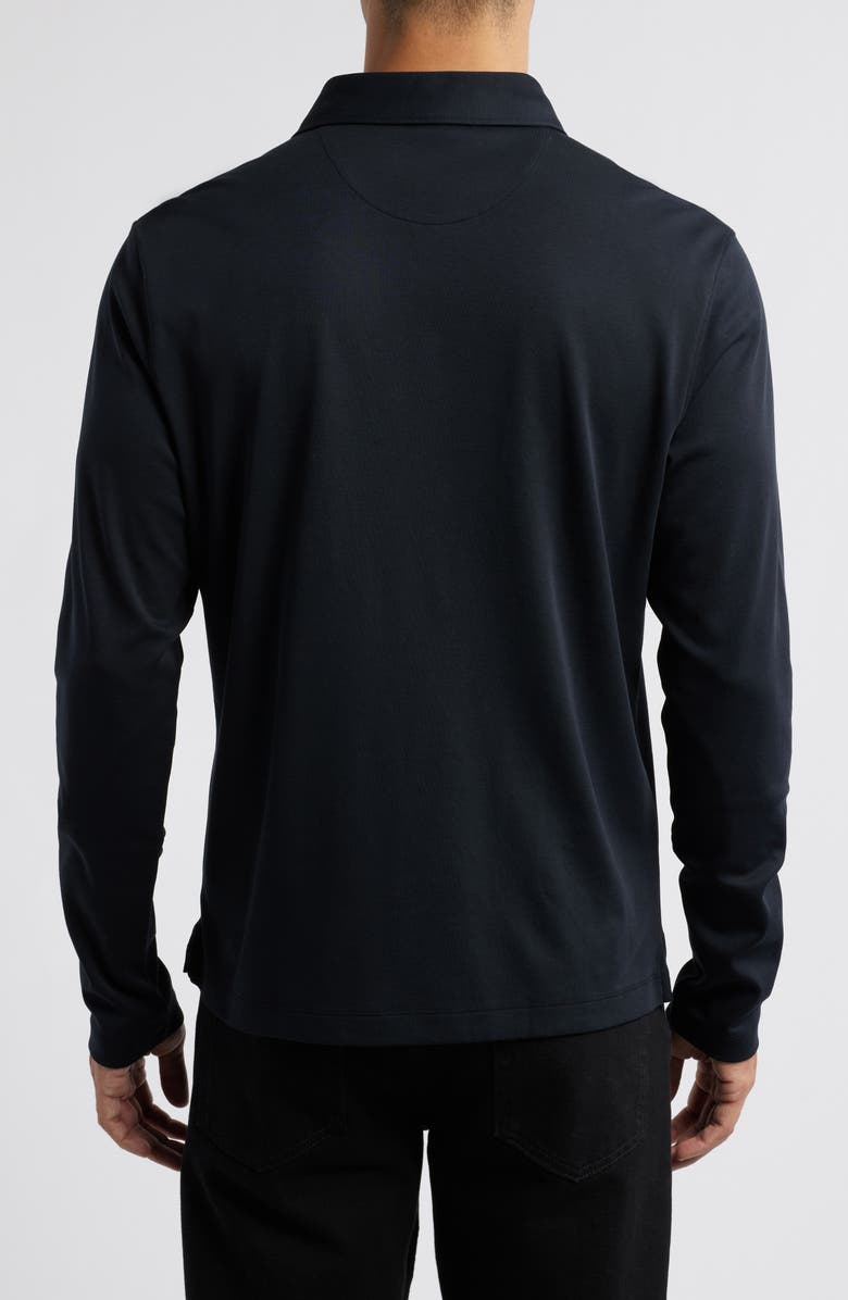 UNTUCKit Damaschino Wrinkle Free Long Sleeve Polo, Alternate, color, 