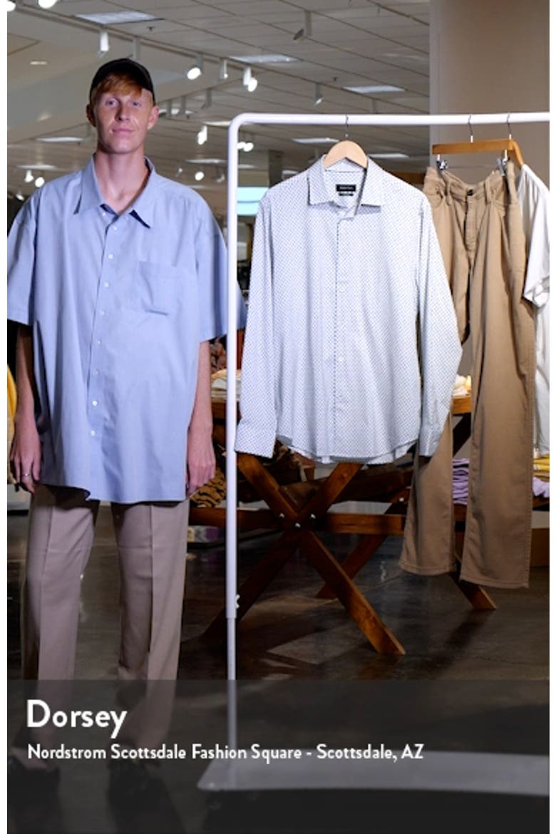 James OoohCotton® Double Dot Print Button-Up Shirt video