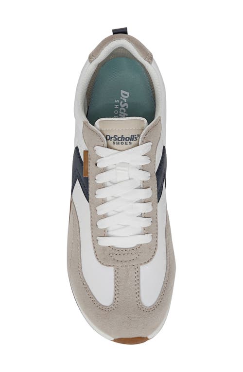 Dr. Scholl's Women's Good Ol Days Lace Up Sneakers In White