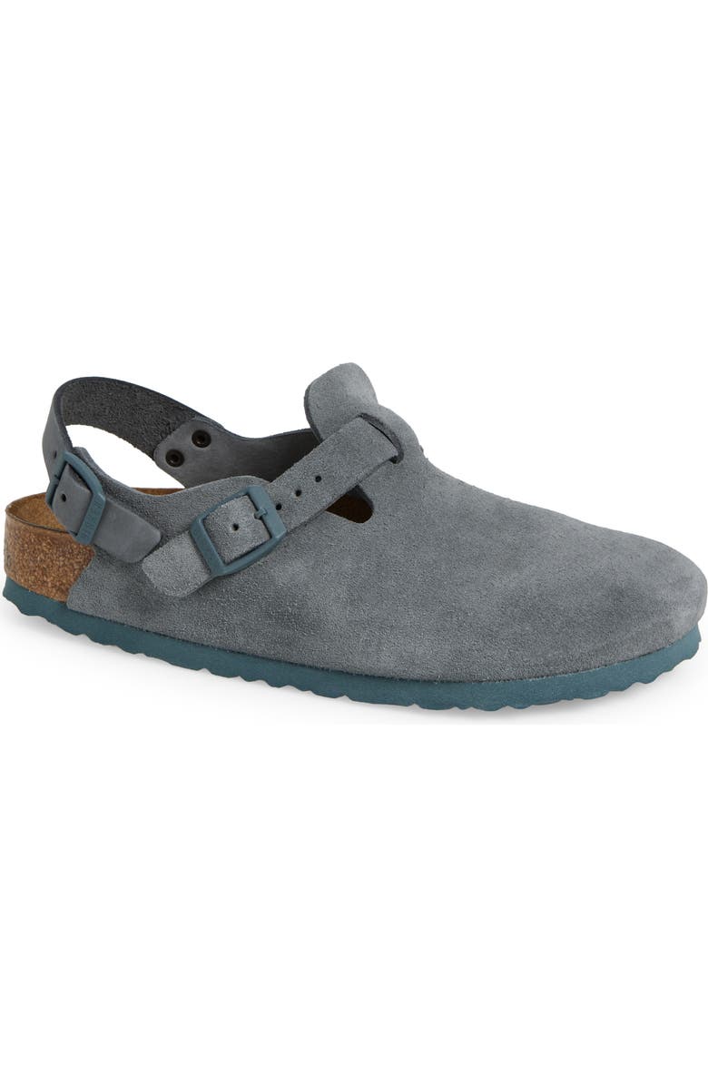 Birkenstock Tokio Clog, Main, color, Grey Black