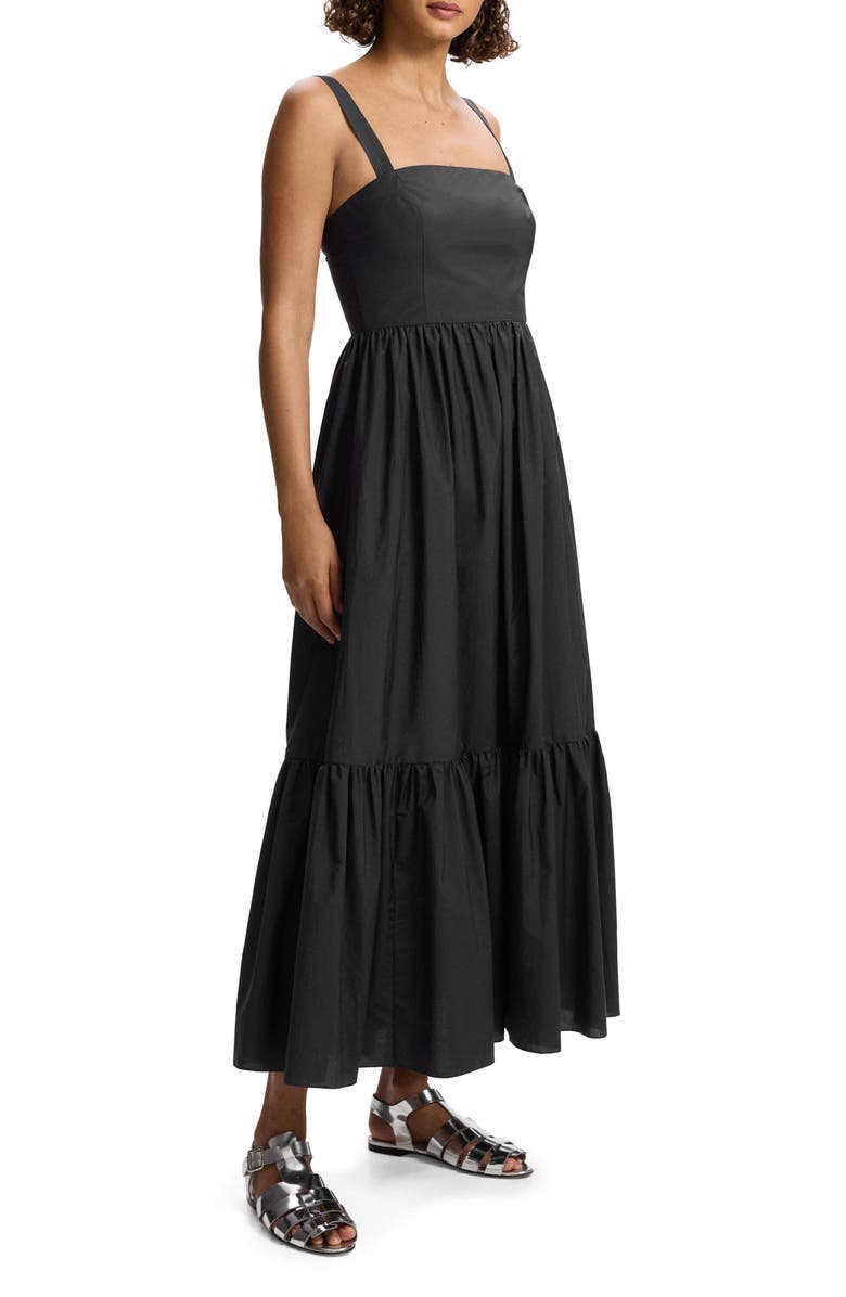 Theory Dr. Soft Tiered Maxi Sundress, Alternate, color, 