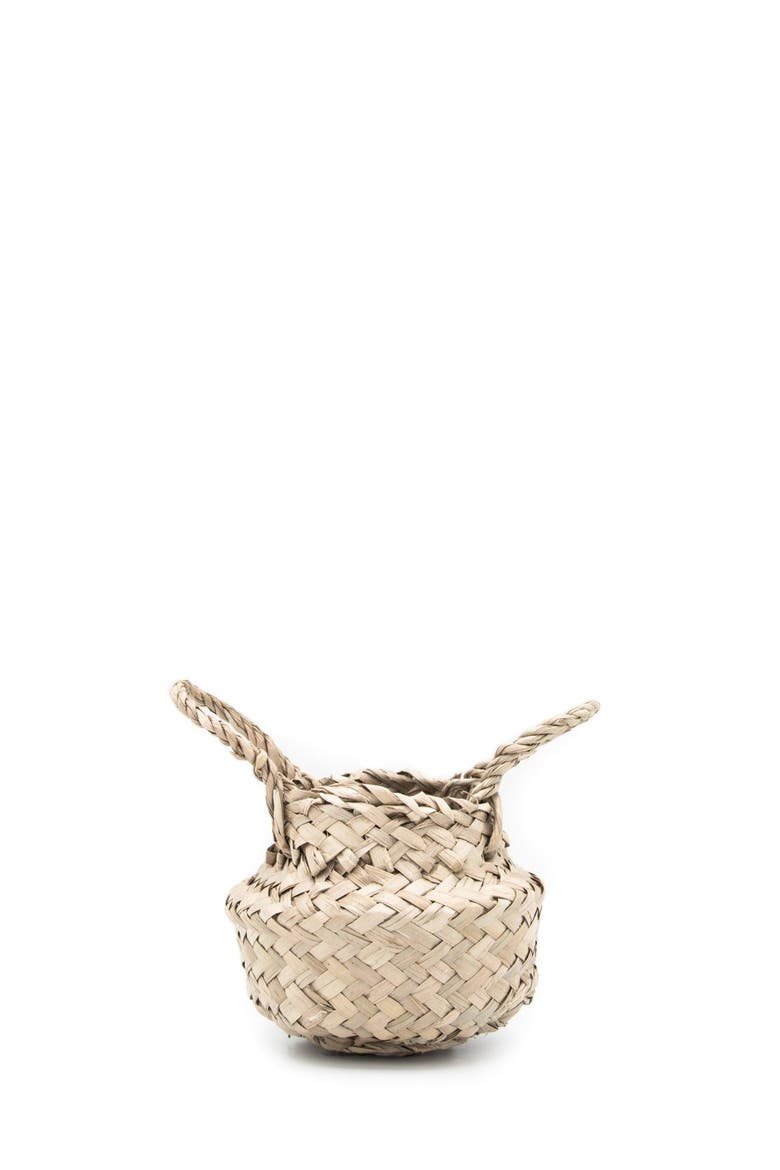 Tabletop Belly Basket, Main, color, Natural