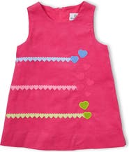Florence Eiseman Corduroy Jumper With Hearts