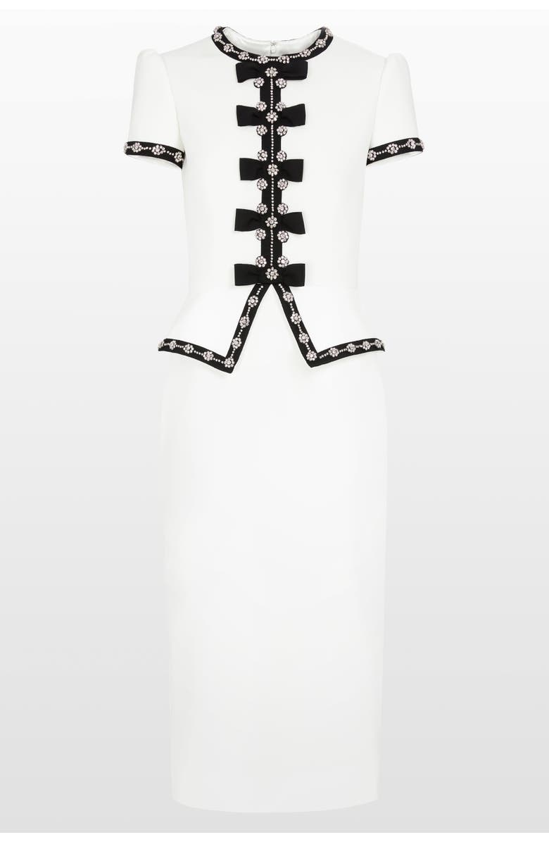 Jenny Packham Bisou Dress, Main, color, Vanilla