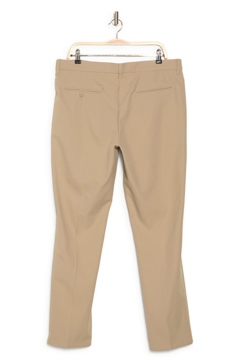 Flat Front Solid Golf Pants, Alternate, color, CHINCHILLA