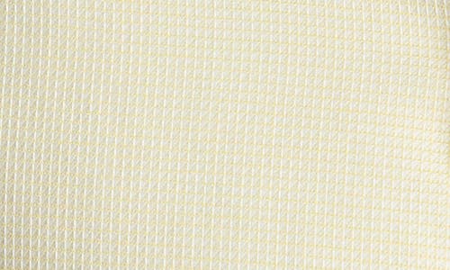 Untuckit Burke Solid Wrinkle Free Cotton Dobby Button-up Shirt In Yellow