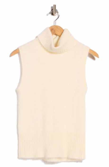 Mazzy Brushed Cashmere Sleeveless Sweater