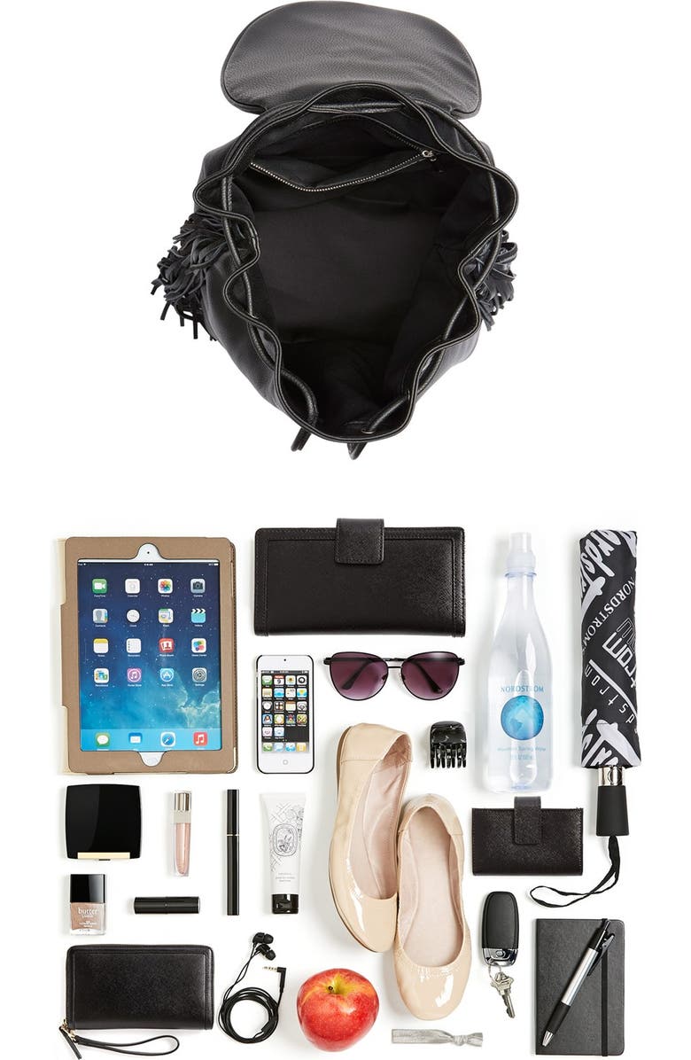 Sam Edelman 'Fifi' Fringe Backpack, Alternate, color,