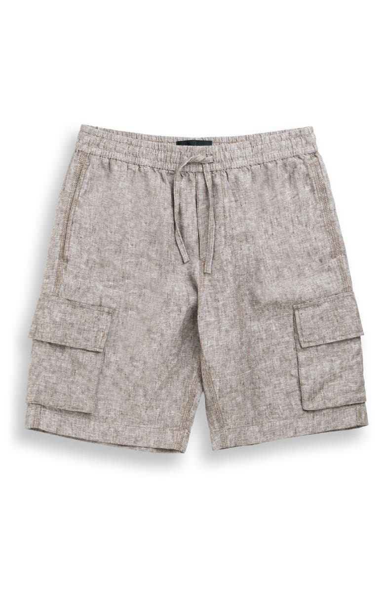 Rodd & Gunn Resort Slub Linen Drawstring Cargo Shorts, Alternate, color, 