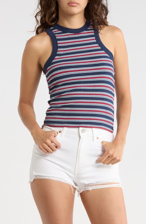 Stripe Rib Tank