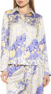 Alexia Admor Ginger Floral Button-Up Shirt