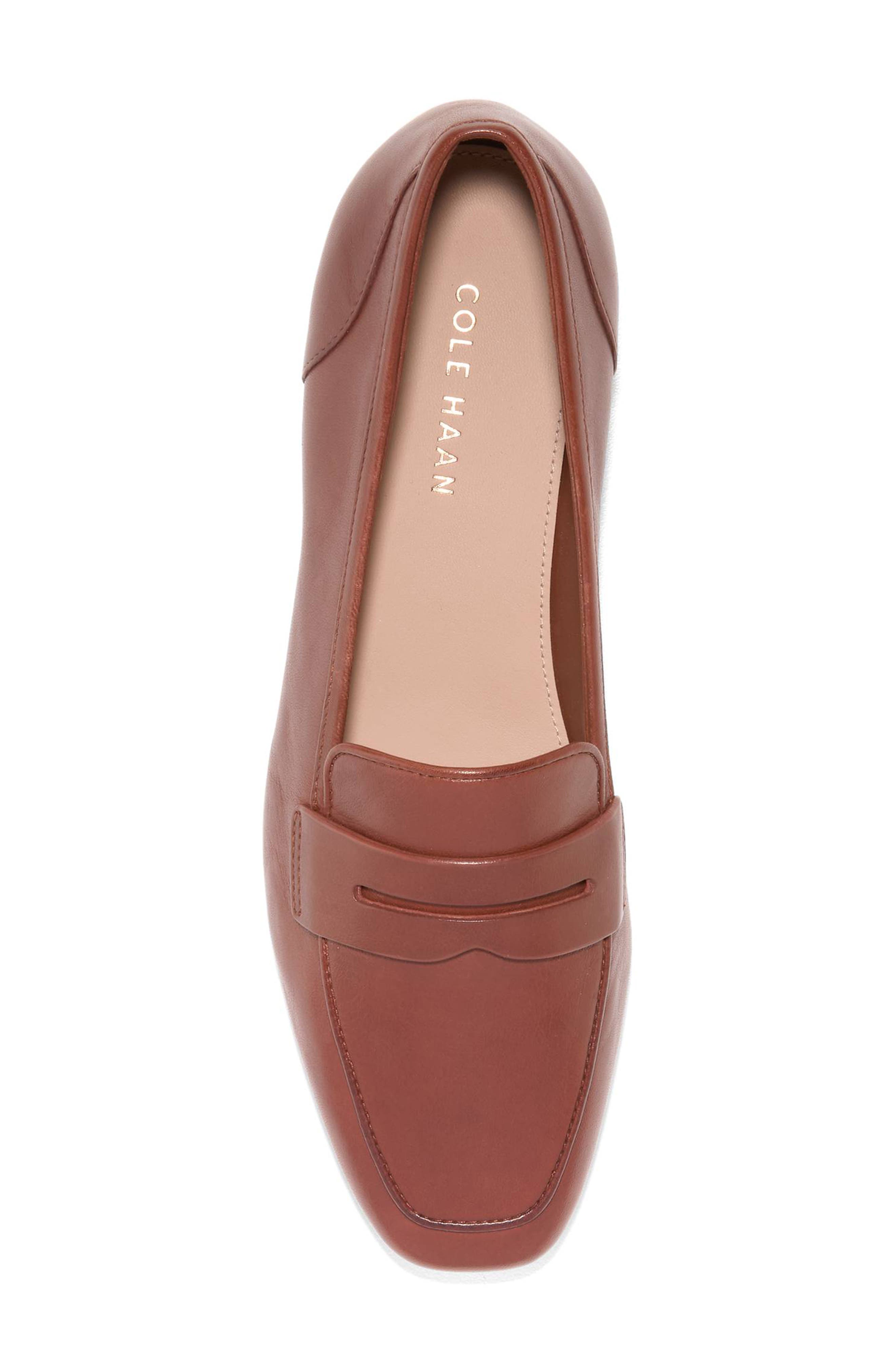 Tarese Penny Loafer, Alternate, color, DARK CUOI