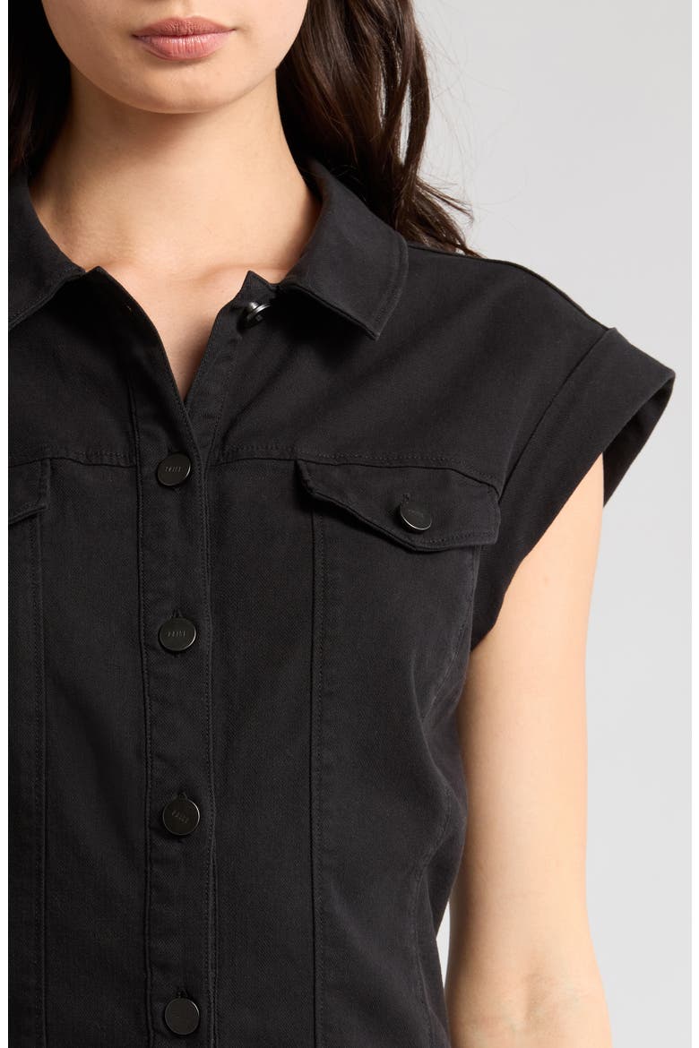 Dekalb Denim Dress, Alternate, color, VINTAGE BLACK