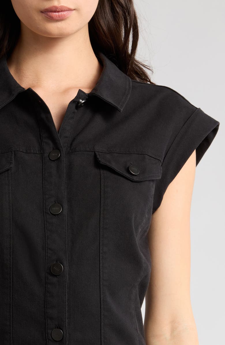 PAIGE Dekalb Denim Dress, Alternate, color, Vintage Black