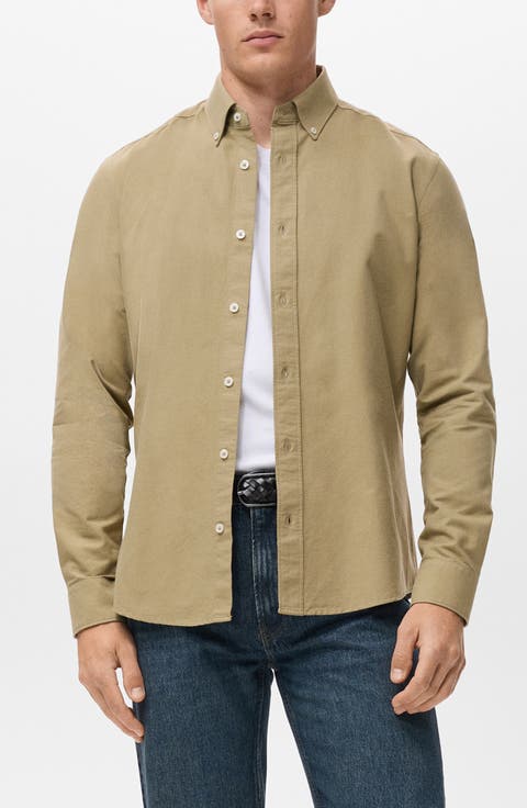 Regular Fit Oxford Button-Down Shirt