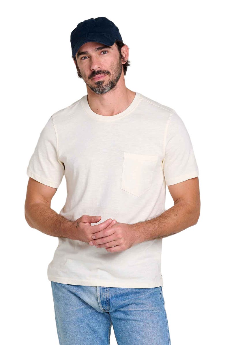 Toad & Co Men's Primo Short Sleeve Crew, Main, color, 