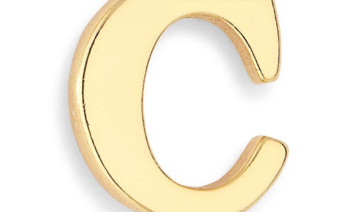 Marlyn Schiff Block Letter Initial Stud Earrings