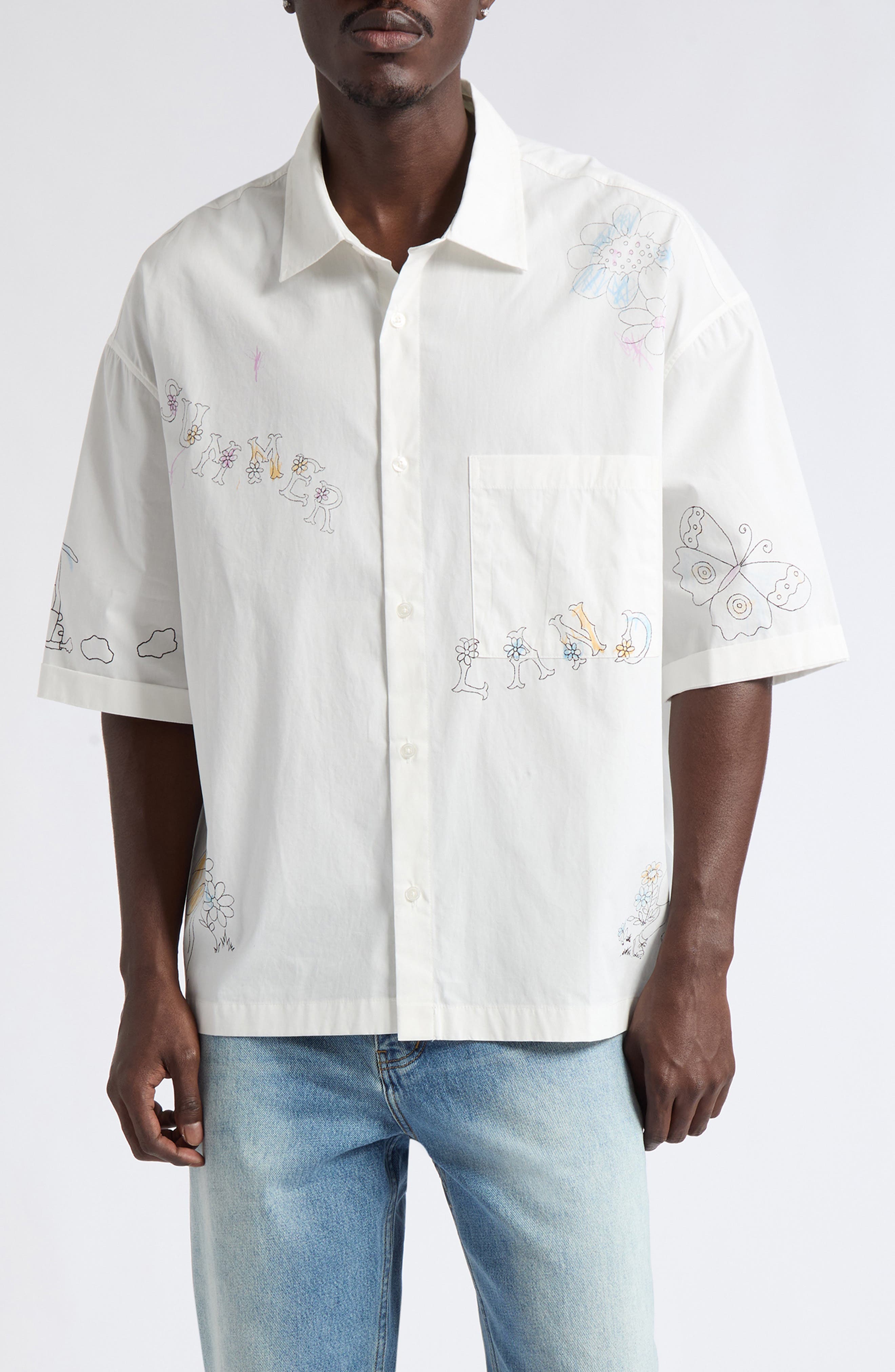 selected WHITE POPLIN