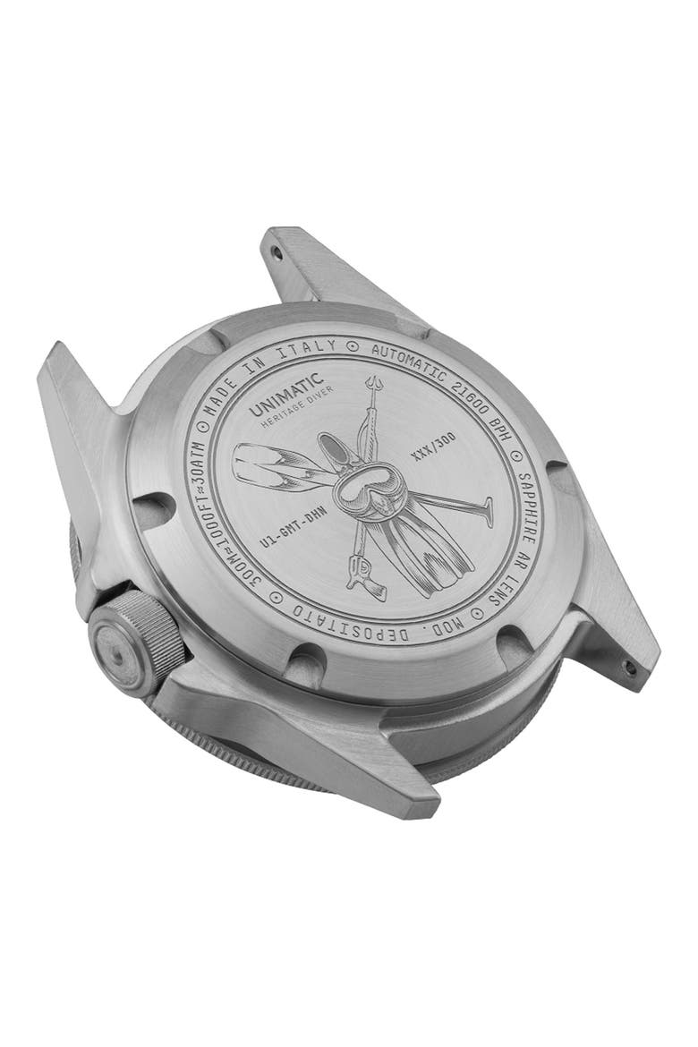 Diving Heritage Diving Watch, 41.5mm, Alternate, color, BLUE