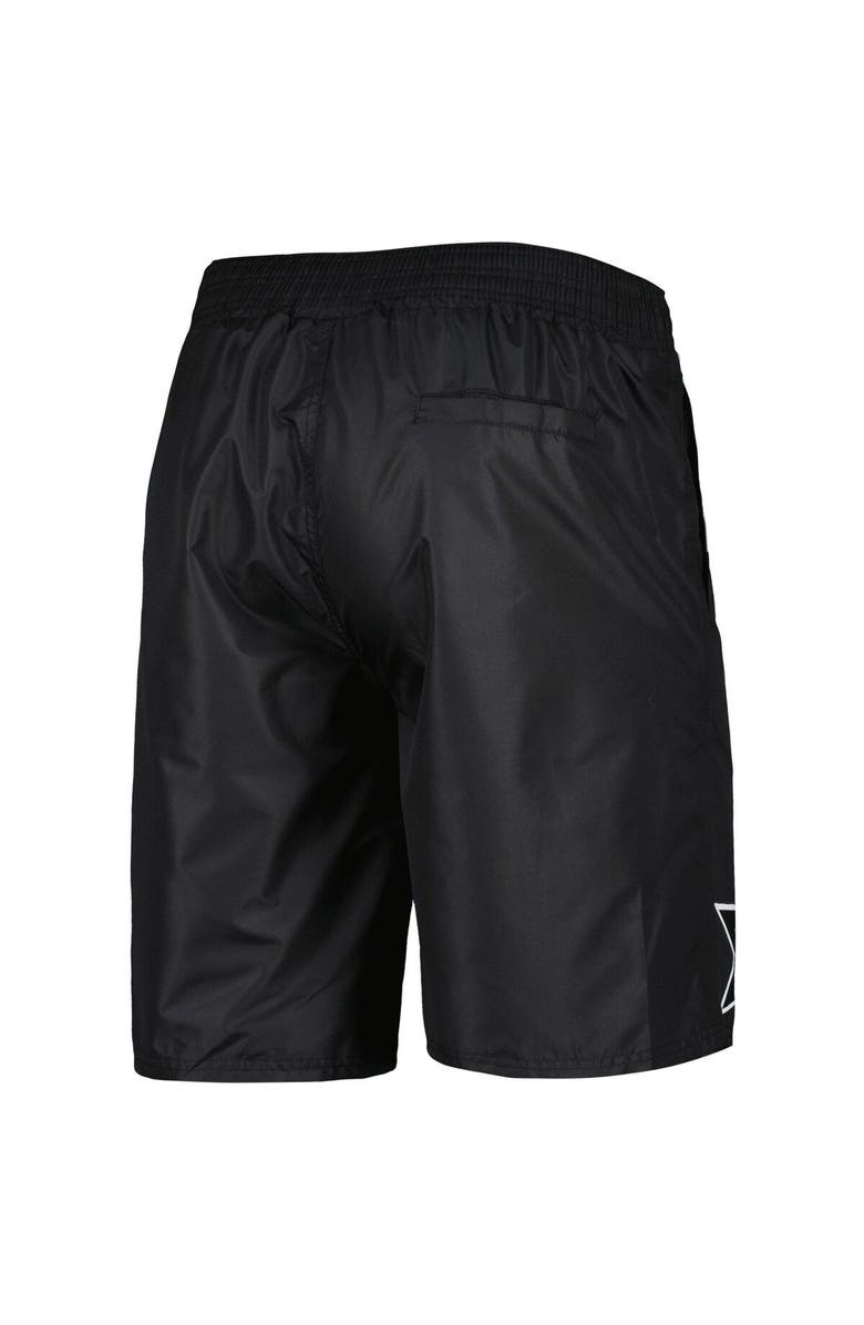 G-III SPORTS BY CARL BANKS Men's G-III Sports by Carl Banks Black San Antonio Spurs Sea Wind Swim Trunks, Alternate, color, 